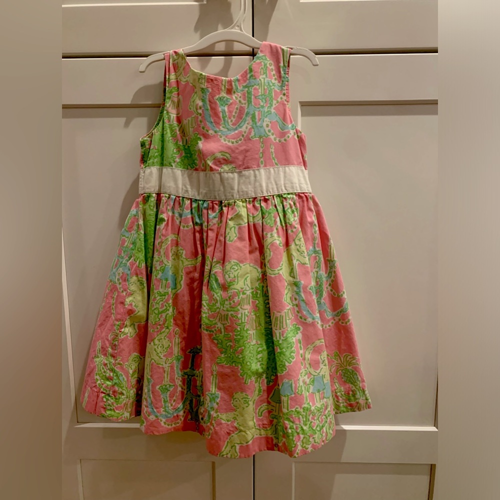 Girls Lilly Pulitzer chandelier dress in size 3.